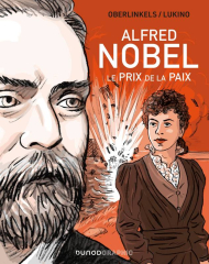 couverture roman graphique Alfred Nobel - Dunod Graphic